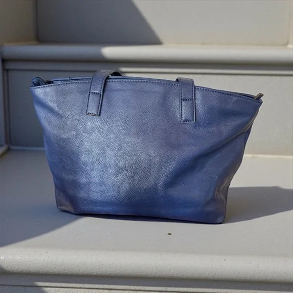 Nine West Navy Blue Tote Bag - Picture 2 of 3